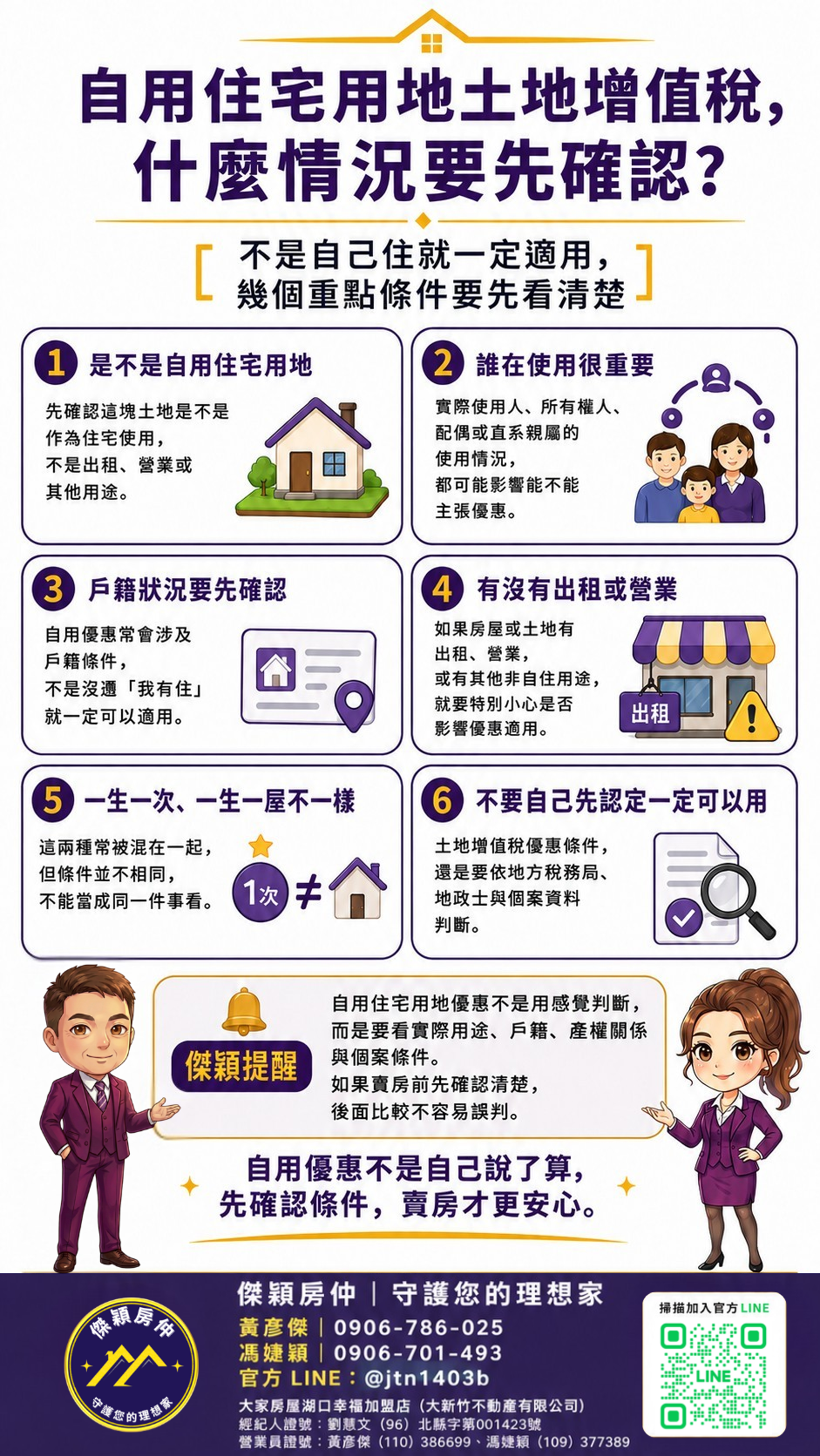自用住宅用地優惠檢查重點圖解|傑穎房仲